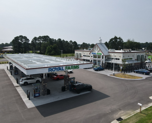 Royal Farms C-Store Development in Greenville, North Carolina